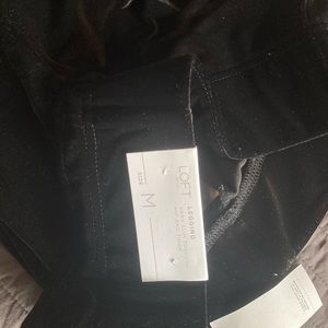 Loft velvet leggings